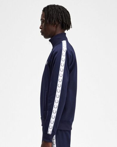 Ανδρική Ζακέτα με Φερμουάρ Fred Perry - Taped Track