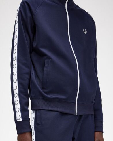 Ανδρική Ζακέτα με Φερμουάρ Fred Perry - Taped Track
