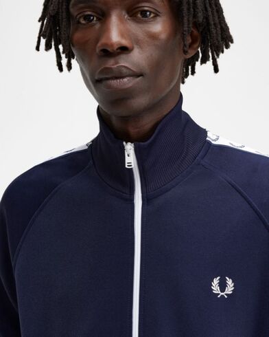 Ανδρική Ζακέτα με Φερμουάρ Fred Perry - Taped Track