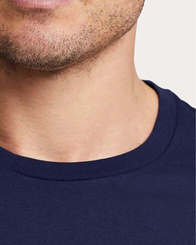 Men T-Shirt Polo Ralph Lauren S/S Crew-Sleep-Top 714844756002 410 navy   