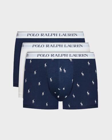 Ανδρικά Εσώρουχα Μπόξερ Polo Ralph Lauren 3 Τεμάχια - Bci Trn
