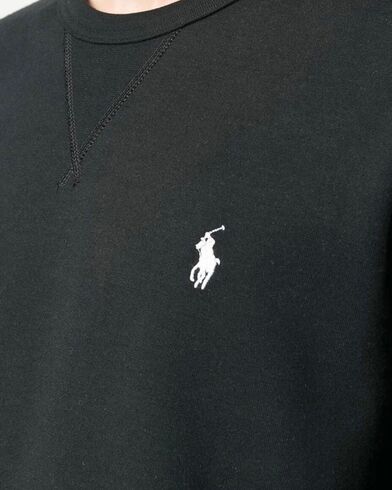 Men Sweatshirt Polo Ralph Lauren Lscnm6-Long Sleeve 710888284003 001 black 