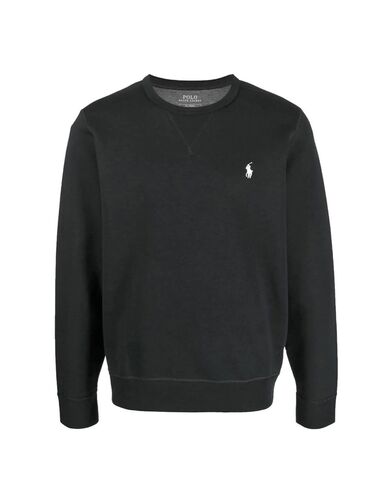 Men Sweatshirt Polo Ralph Lauren Lscnm6-Long Sleeve 710888284003 001 black 