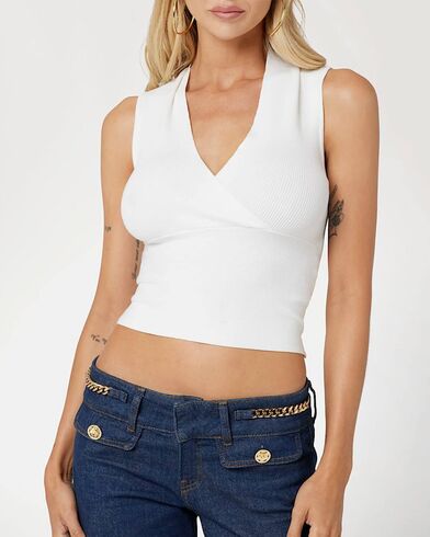 Guess - Sl Rib Surplice Delia Swtr  