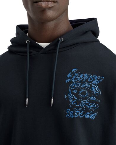 Scotch &amp; Soda - Embroidered Artwork Hoodie   