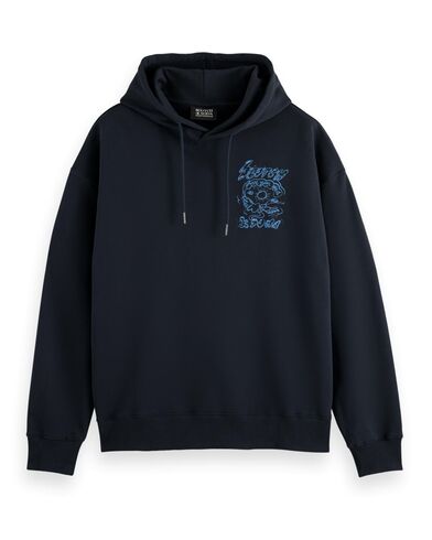 Scotch &amp; Soda - Embroidered Artwork Hoodie   