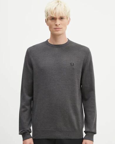 Ανδρικό Πουλόβερ με Στρογγυλή Λαιμόκοψη Fred Perry - Classic