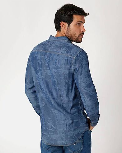 Ανδρικό Μακρυμάνικο Πουκάμισο Guess - Ls Sunset