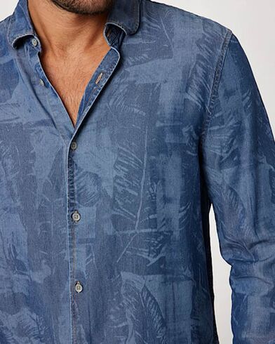 Ανδρικό Μακρυμάνικο Πουκάμισο Guess - Ls Sunset