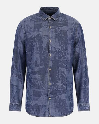 Ανδρικό Μακρυμάνικο Πουκάμισο Guess - Ls Sunset