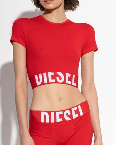 Γυναικεία Κοντομάνικη Μπλούζα Diesel - Uftee-Sport-Cropped