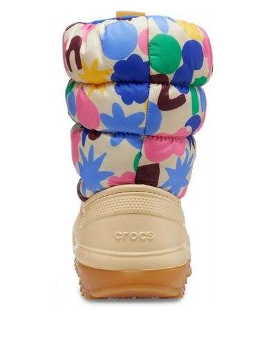 Παιδικές Μπότες Crocs - Classic NeoPuff GeoShapes