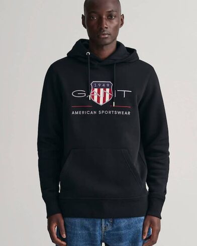 Ανδρική  Μπλούζα Φούτερ με Κουκούλα Gant - 7082