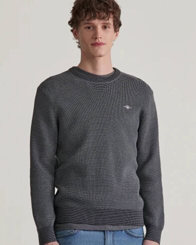 Ανδρική Μπλούζα Πουλόβερ Gant - 0217