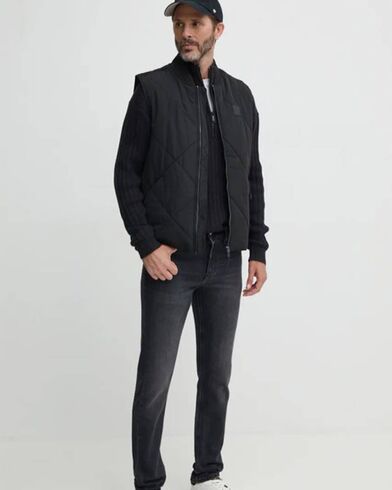 Ανδρική Μπλούζα Πουλόβερ Calvin Klein - Linear Half Zip