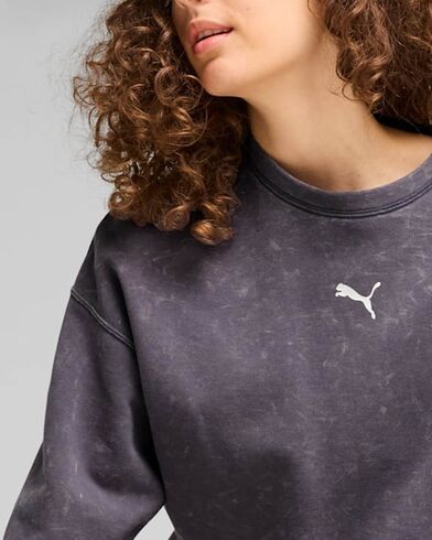 Puma - Dare To Gym2K Relaxed Washed Crew Tr  