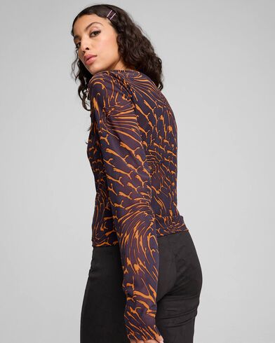 Γυναικεία Μακρυμάνικη Μπλούζα Puma - Dare To Aop Mesh