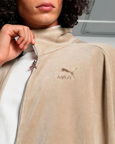 Unisex Jacket Puma - T7 Oversized Velour Track