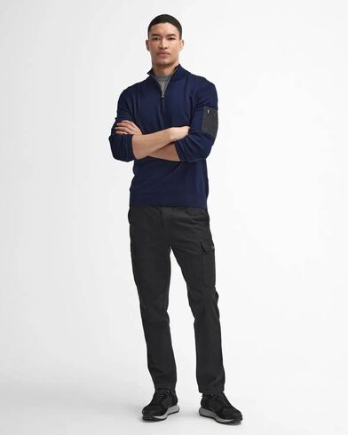 Barbour - B.Intl Blades Cotton Half Zip Jumper 
