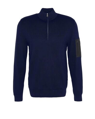 Barbour - B.Intl Blades Cotton Half Zip Jumper 