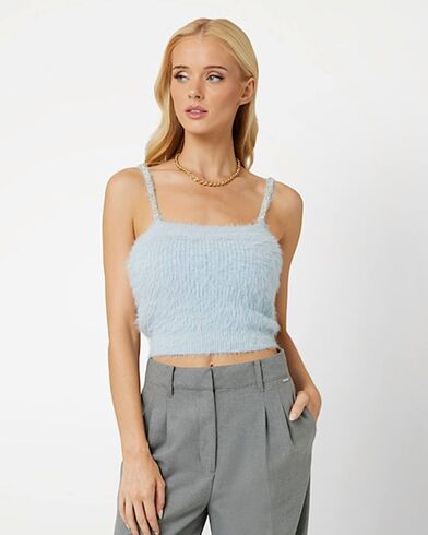 Γυναικεία Αμάνικη Μπλούζα Πουλόβερ Guess - Keyla