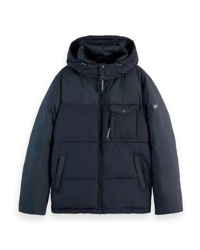 Scotch &amp; Soda - Hooded Puffer Jacket   