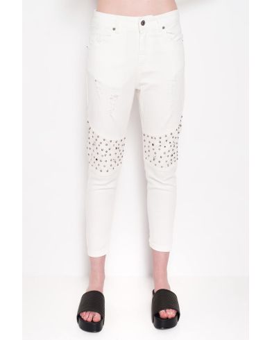 Berna - Glamorous White Jeans