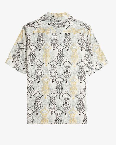 Ανδρικό Κοντομάνικο Πουκάμισο Fred Perry - Abstract Print Revere