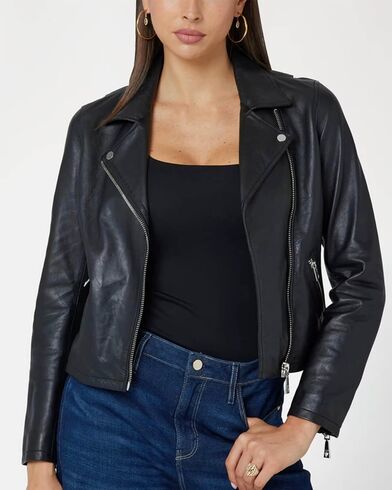 Γυναικείο Jacket Guess - Es Real Leather Moto