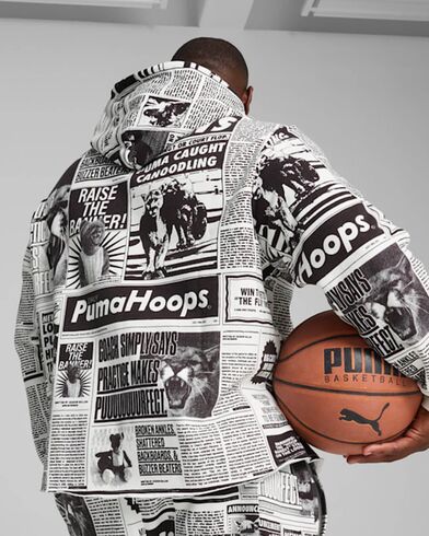 Ανδρική Μακρυμάνικη Μπλούζα με Κουκούλα Puma - Media Day