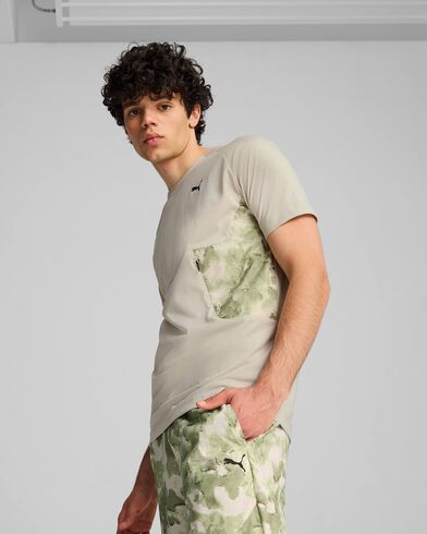 Puma - Pumatech Hiking Is A Team Sport Aop Pocket Tee  