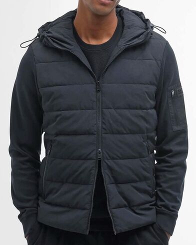 Ανδρικό Jacket Barbour - International Stanley Hooded Quilted Sweat MQS0064 bk11