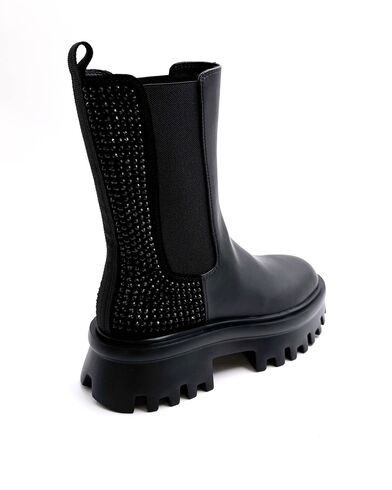 Γυναικεία Μποτάκια Favela - Cuffed Blk