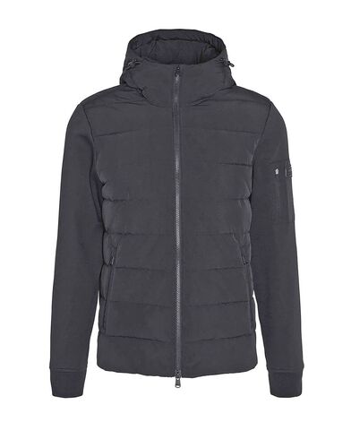 Ανδρικό Jacket Barbour - International Stanley Hooded Quilted Sweat MQS0064 bk11