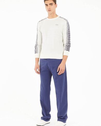 Ανδρική Μπλούζα Πουλόβερ Guess - Denzel Cn Ls Jacquard