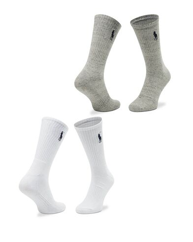 Ανδρικές Κάλτσες Polo Ralph Lauren 6 Ζευγάρια - Cottn Crew 449824809003 001