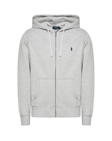 Men Sweatshirt Polo Ralph Lauren Lsfzhoodm6-Long Sleeve-Knit 710813297002 020 grey    