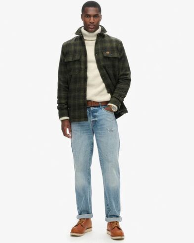 Ανδρικό Jacket Superdry - D3 Ovin Wool Miller