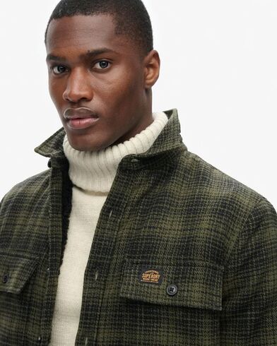 Ανδρικό Jacket Superdry - D3 Ovin Wool Miller