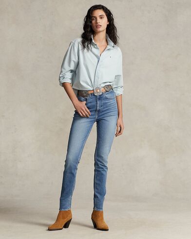 Γυναικείο Μακρυμάνικο Πουκάμισο Polo Ralph Lauren - N Wd Crp St