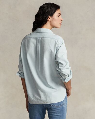 Γυναικείο Μακρυμάνικο Πουκάμισο Polo Ralph Lauren - N Wd Crp St