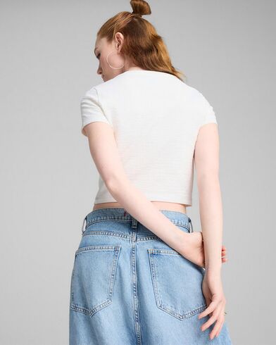 Γυναικεία Κοντομάνικη Μπλούζα Puma - Dare To Textured Baby