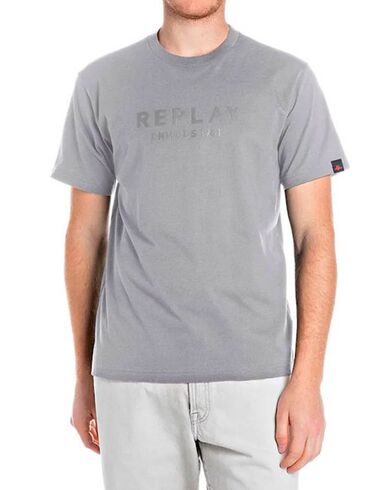 Ανδρική Κοντομάνικη Μπλούζα Replay - M3043