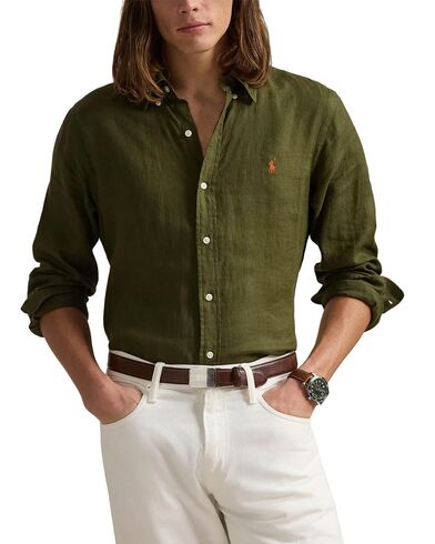 Ανδρικό Μακρυμάνικο Πουκάμισο Polo Ralph Lauren - Cubdppcs