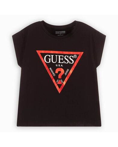Παιδική Κοντομάνικη Μπλούζα Guess - Cropped