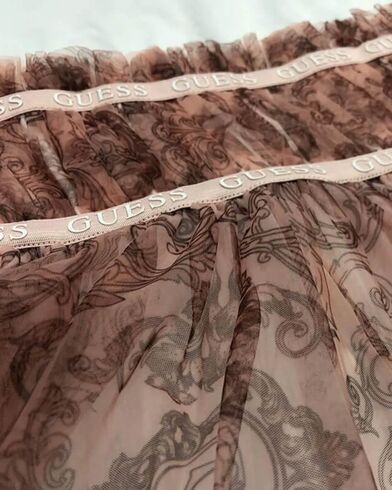 Guess - Mixed Fabric Ss Dress   