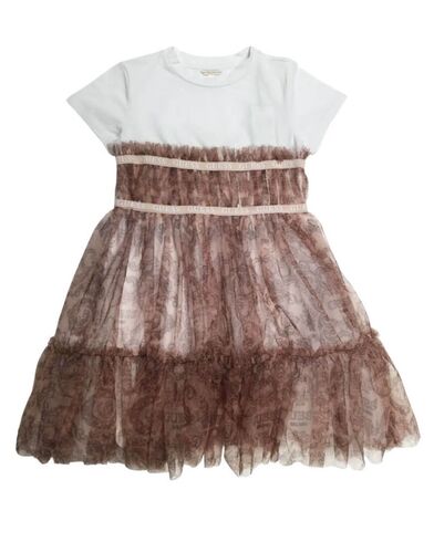 Guess - Mixed Fabric Ss Dress   