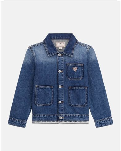 Guess - Rigid Denim Oversize Jacket     