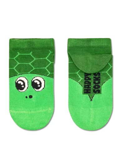 Happy Socks - Kids 2-Pack Turtle Low Socks   