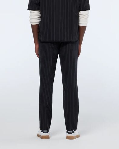 Scotch &amp; Soda - Otis - Straight Fit Tailored Pinstripe Chino   
